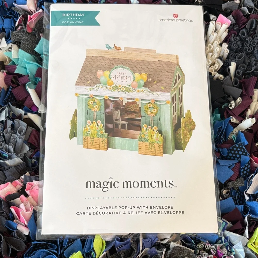 🆕American Greetings Magic Moments Pop Up Birthday Card With Envelope
